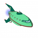Planet Express Ship icon png